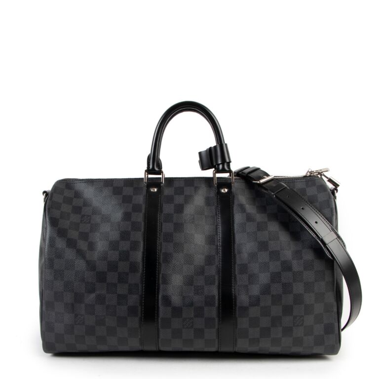 Louis Vuitton Keepall Bandoulière 45 Damier Graphite Canvas