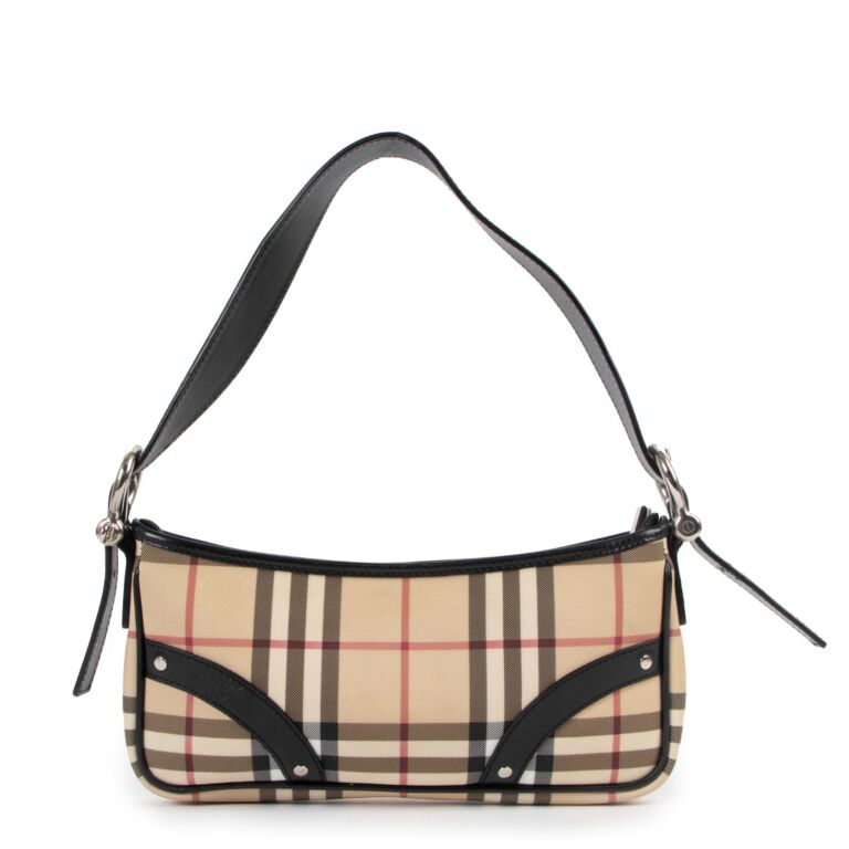 Burberry small clearance vintage check bag