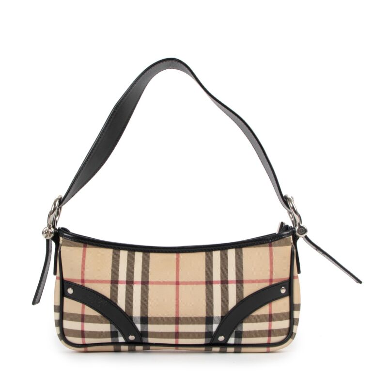 Burberry Nova Check Vintage Shoulder Bag