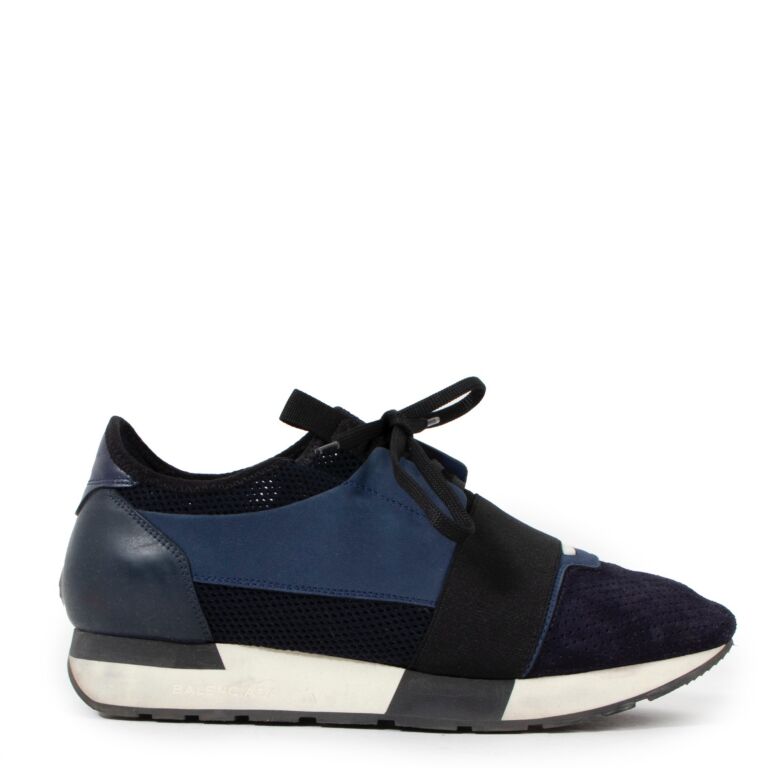 Balenciaga Black \u0026 Blue Race Runners