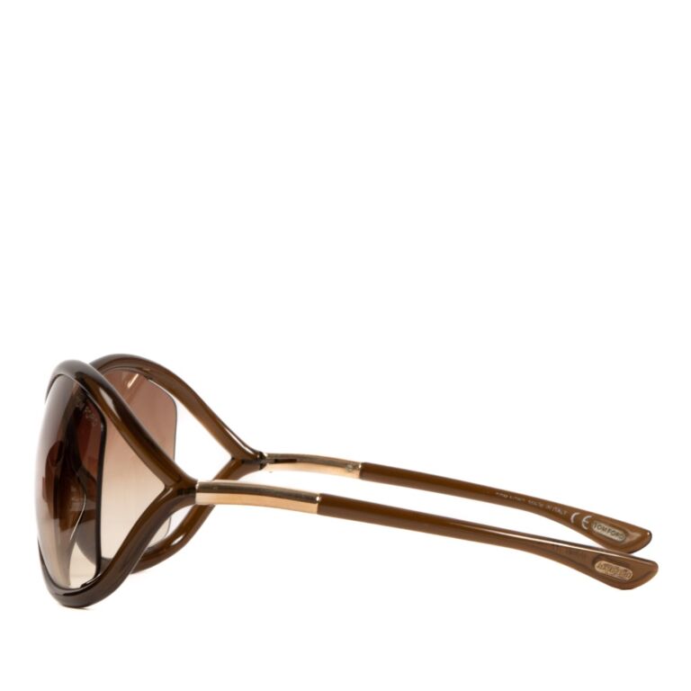 Tom Ford Brown Whitney Sunglasses Labellov Buy and Sell