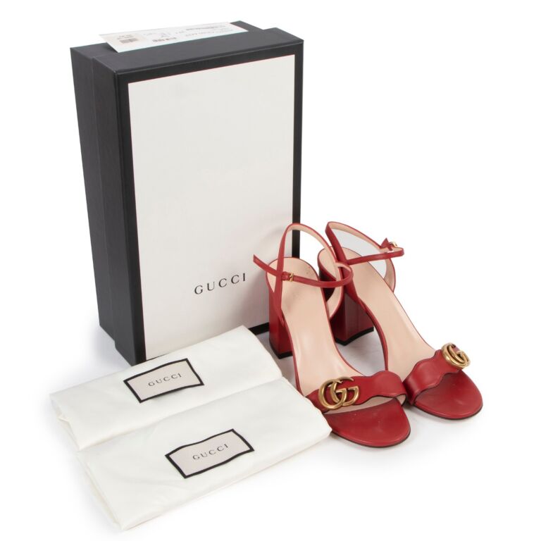 Gucci clearance sandals red