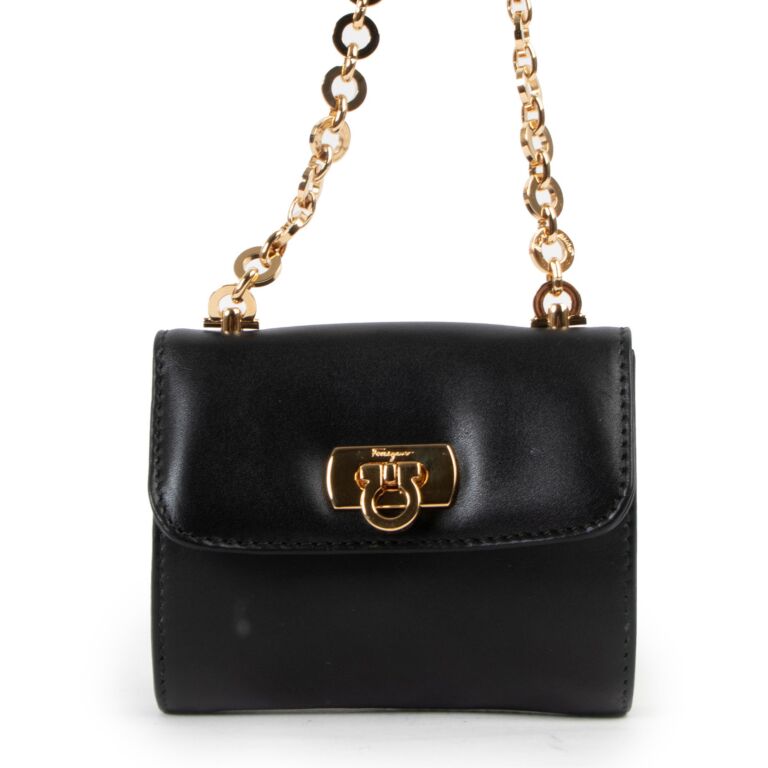 Ferragamo gancini mini bag clearance
