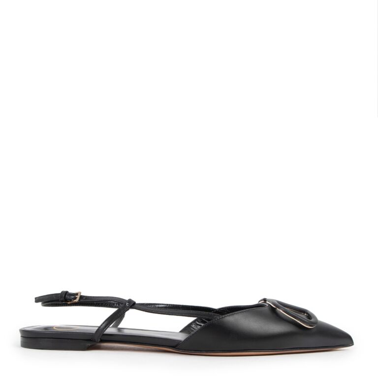 Valentino flat slingback hot sale