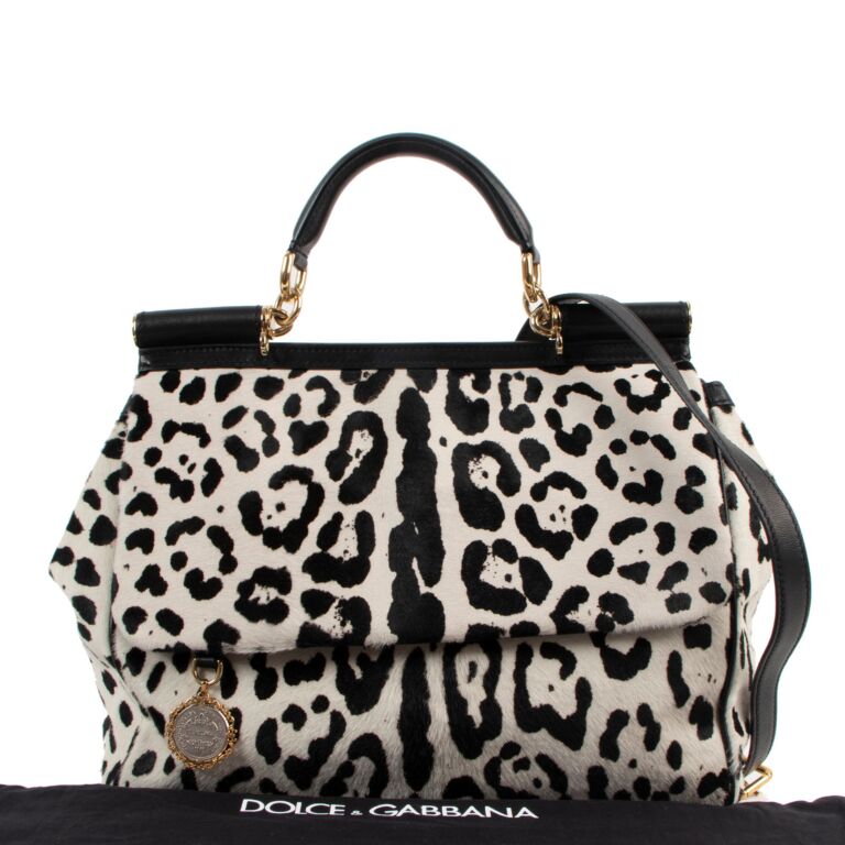 Dalmatian print bag clearance