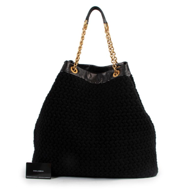 V Couture by Kooba Black & Pewter Mila Shoulder Bag