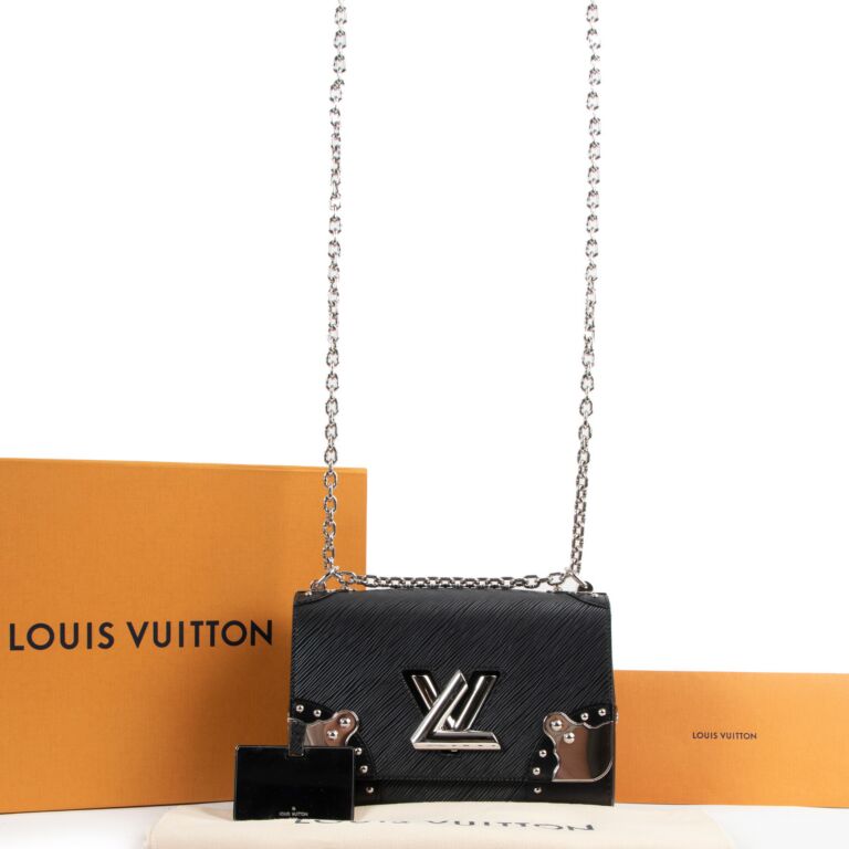 Twist leather crossbody bag Louis Vuitton Black in Leather - 29416623
