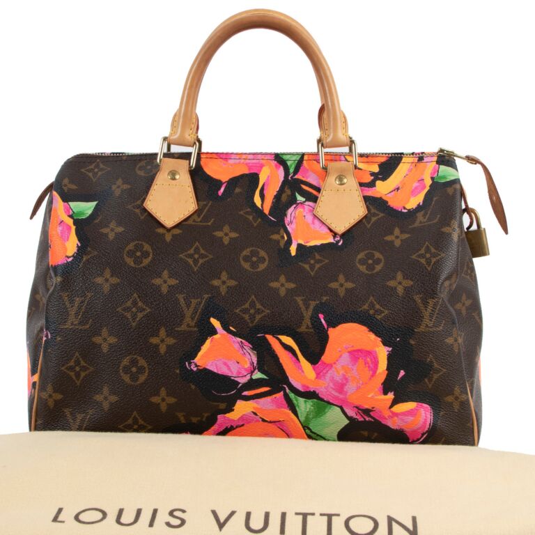 Louis Vuitton Multicolor Monogram Canvas Stephen Sprouse Roses Speedy 30  Bag Louis Vuitton