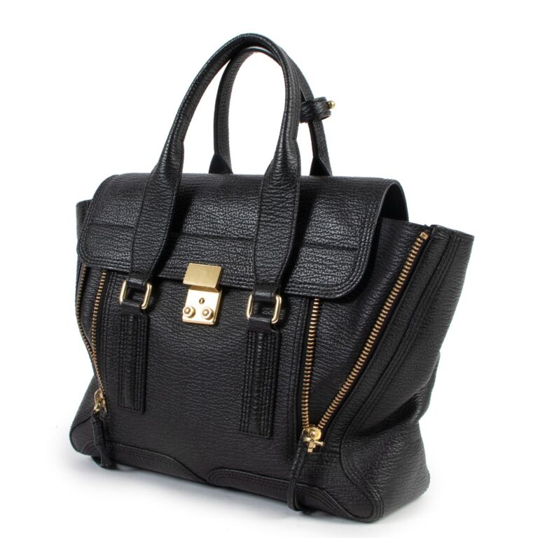 【non】3.1 Phillip Lim Black Oversized Hybrid Denim Blazer | Phillip Lim Women's Wear