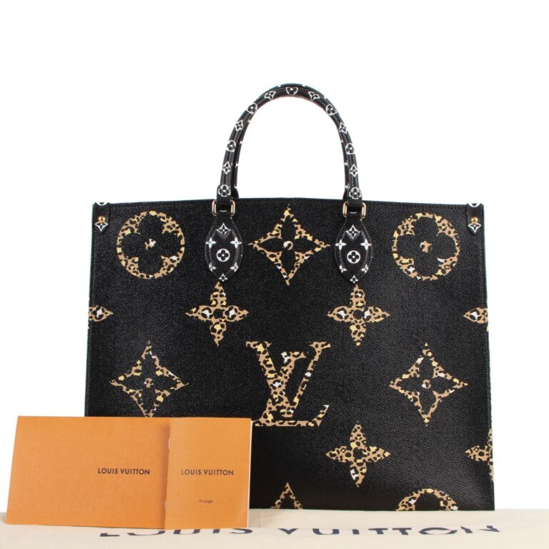 Louis Vuitton Black Jungle OnTheGo GM by Ann's Fabulous Finds