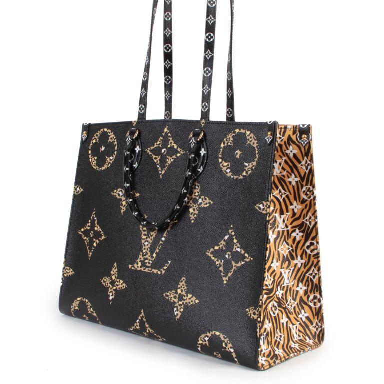 Louis vuitton jungle on the go tote deals
