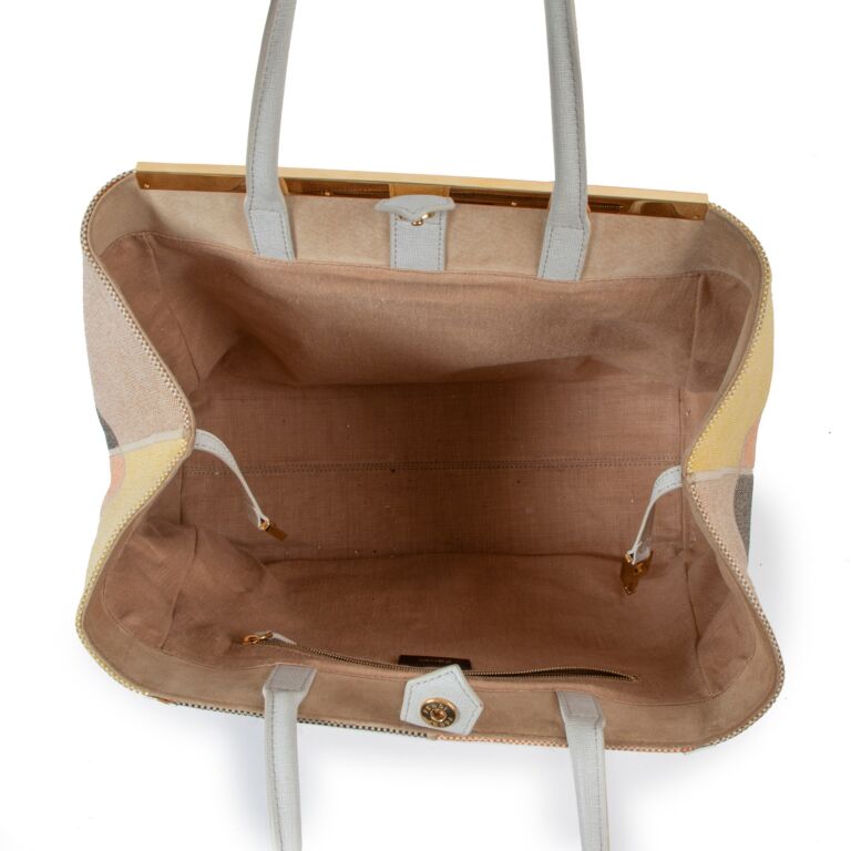 Fendi Beige 3Jours Patchwork Tote Bag ○ Labellov ○ Buy and