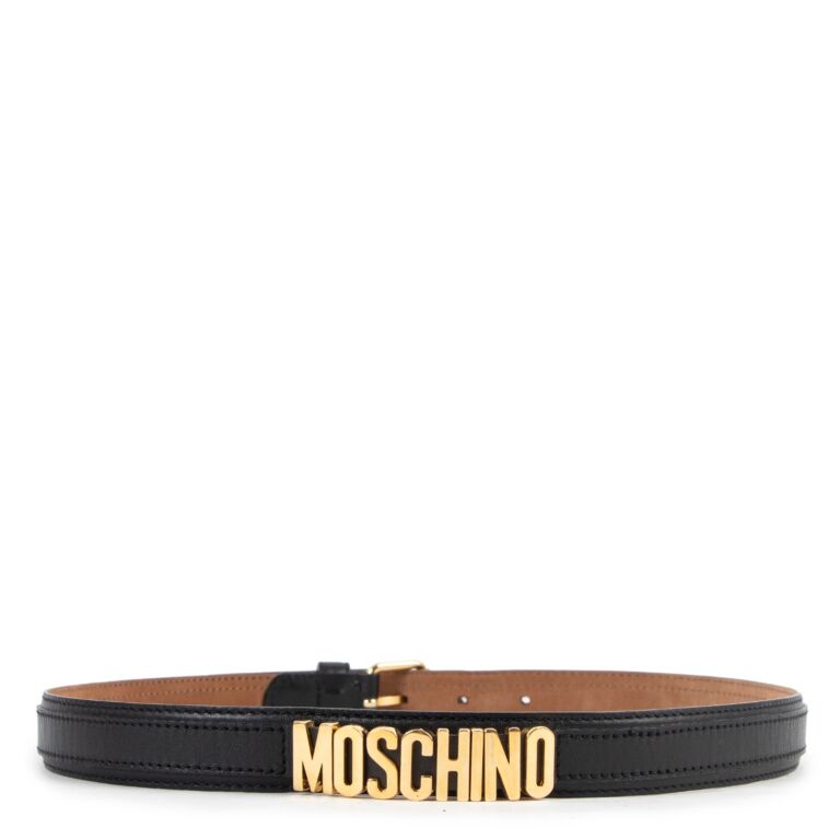 Authentic moschino belt cheap