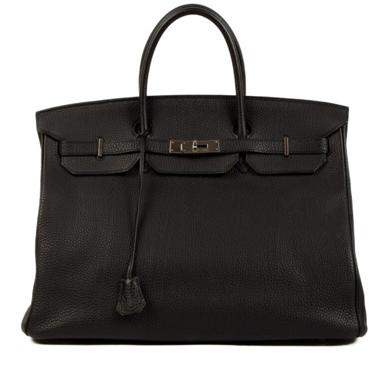 Hermes birkin 40 black cheap
