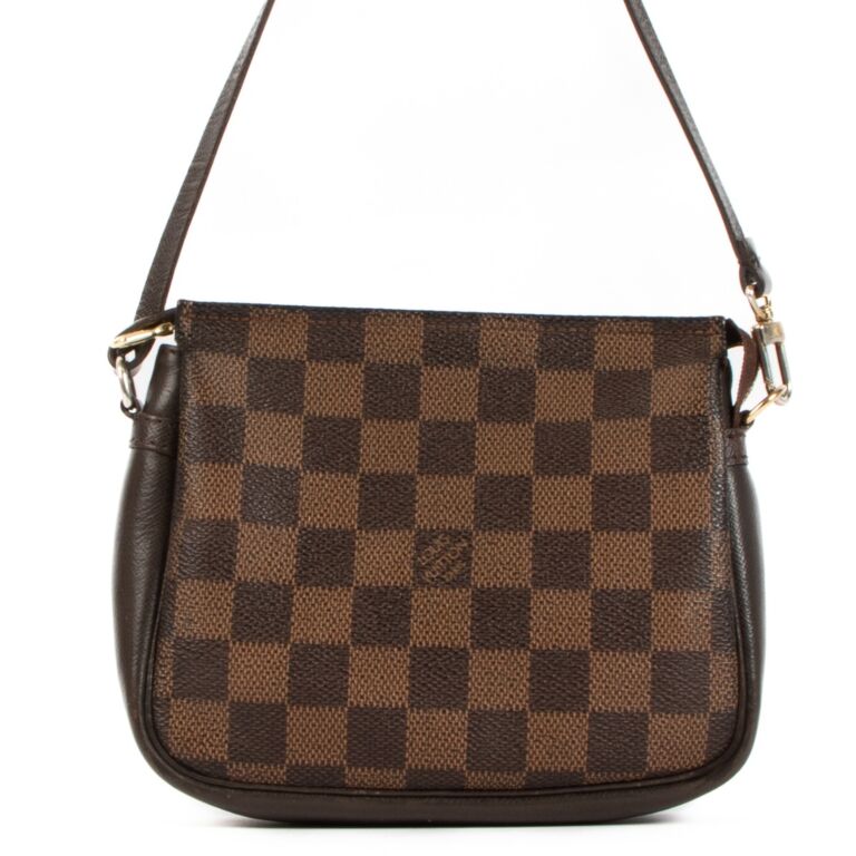 Louis Vuitton Trousse Pochette Damier Ebene Labellov Buy and