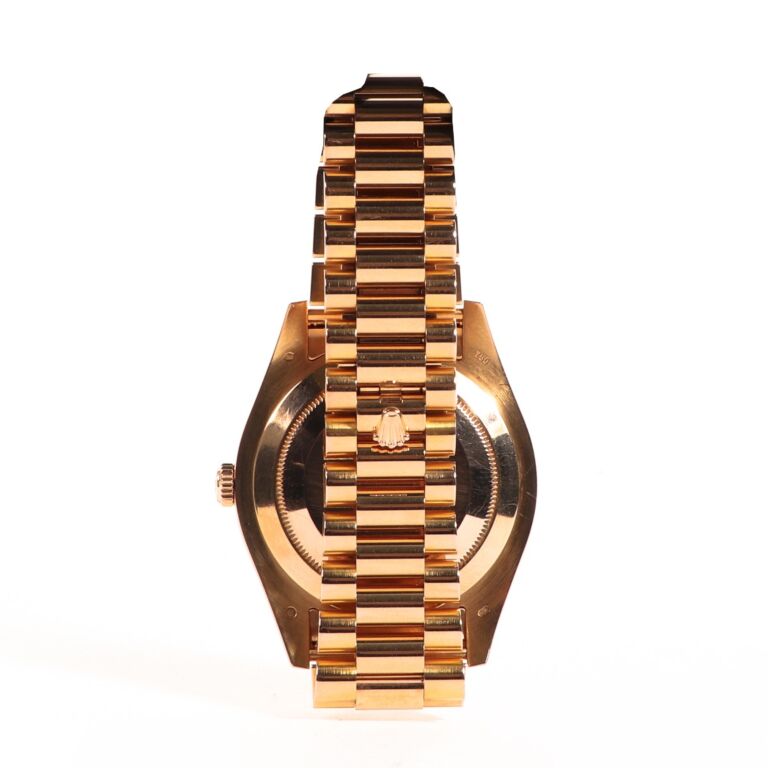 Rose gold day date 41 sales