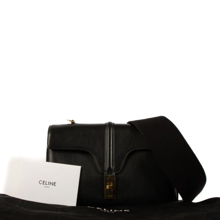 バッグ celine soft 16 Celine Pre-Owned 2021 Teen Smooth Calfskin Soft 16 Crossbody