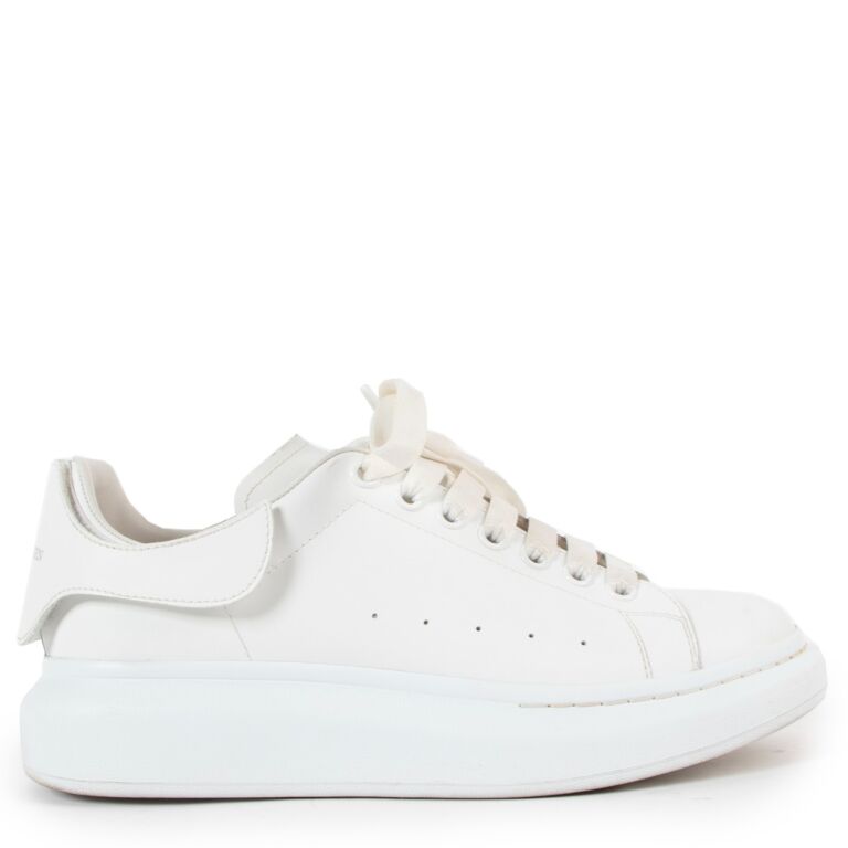 Oversized Sneakers - Alexander Mcqueen - Black/White - Leather