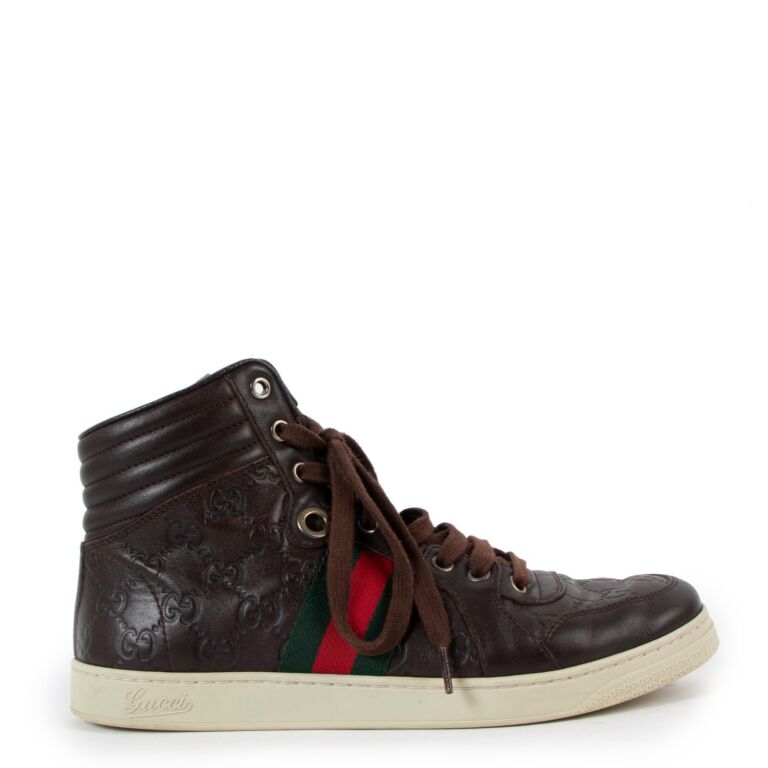 Black gucci high tops womens 2025