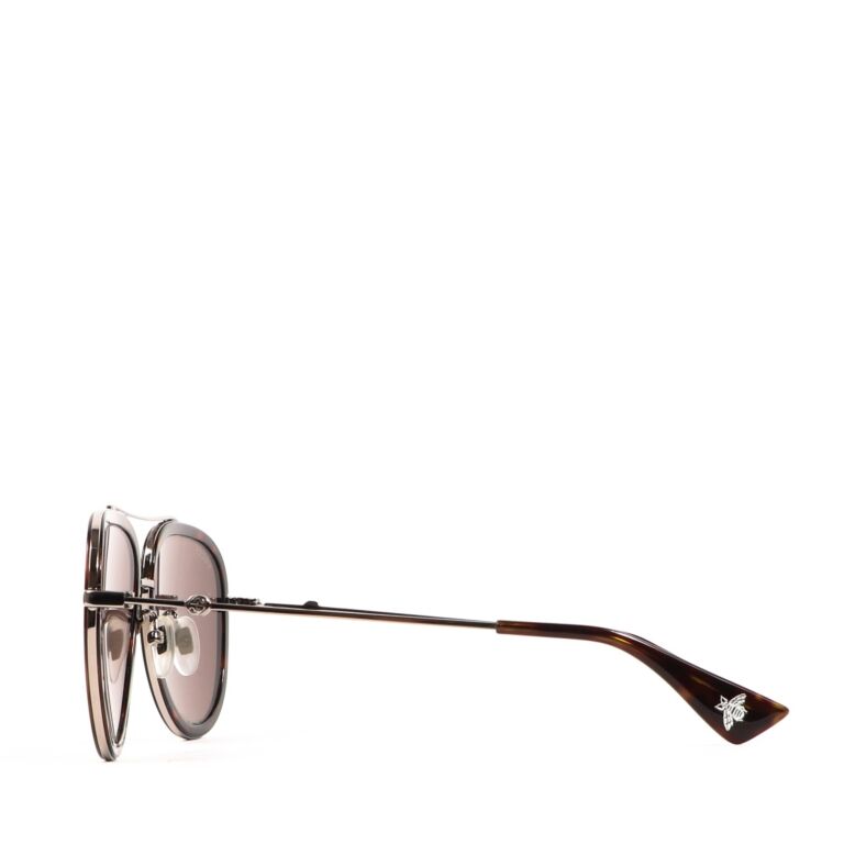 Gucci large new arrivals aviator sunglasses