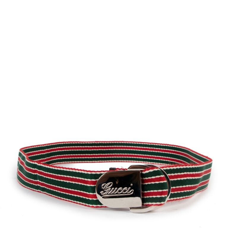 Gucci nylon new arrivals web belt