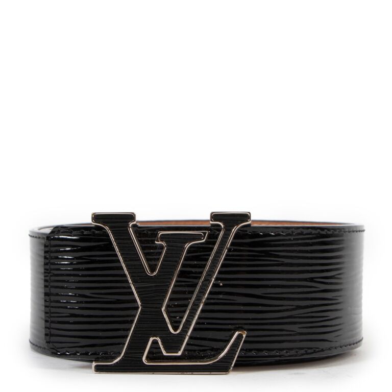 black louis vuittons belt