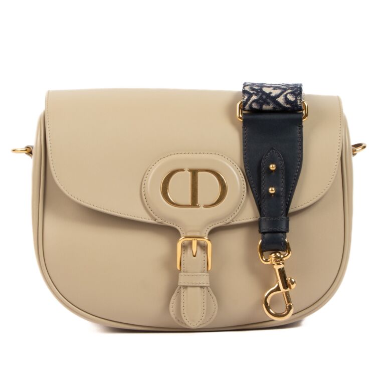 Christian Dior Beige Large Bobby Crossbody Bag Labellov Buy and Sell Authentic Luxury