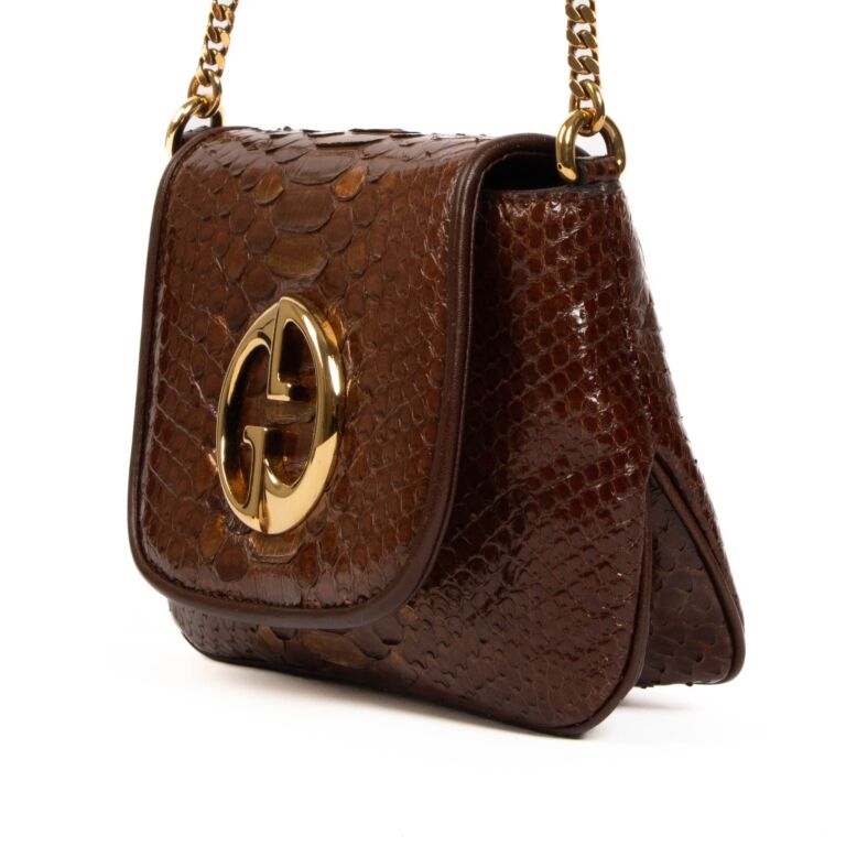 Gucci python sale