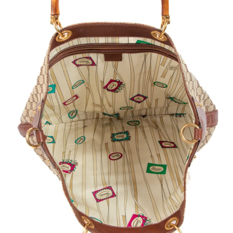 【関税&送料込】Gucci Caramel Leather Reversible Shopping Ba Gucci Brown Guccissima Leather New Pelham Bag ○ Labellov