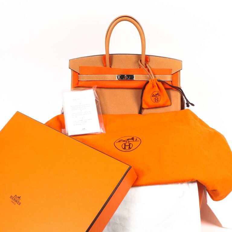 Hermes Birkin 35 Orange for sale