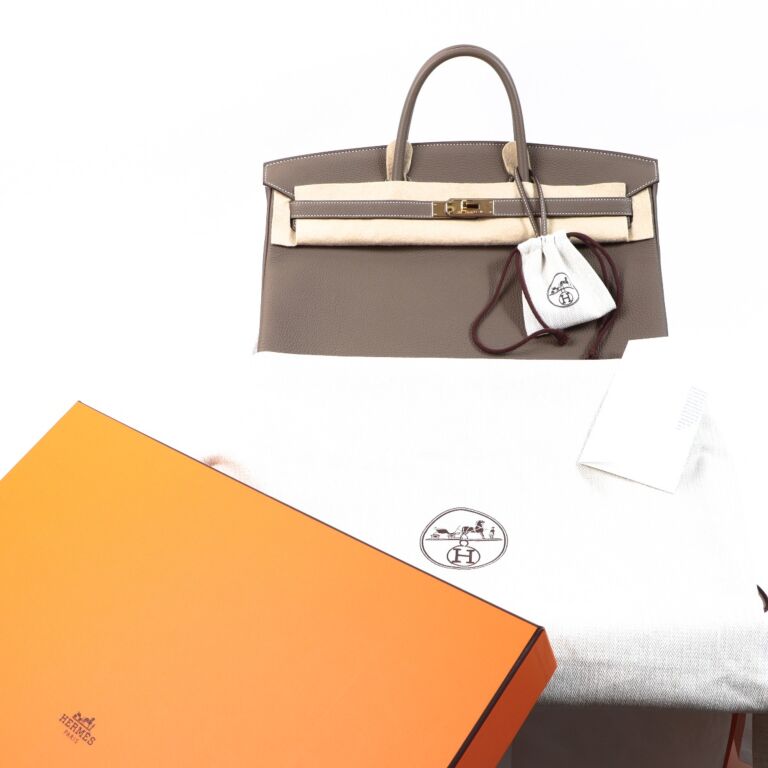 Hermès Birkin 40 Etoupe Togo GHW ○ Labellov ○ Buy and Sell