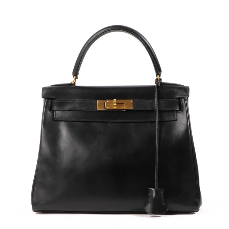Hermes kelly 28 black cheap