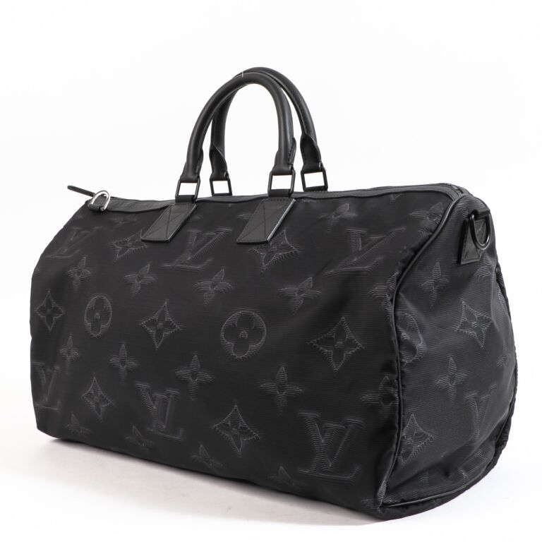 Louis Vuitton, Bags, Auth Louis Vuitton Metallic Nebula Keepall  Bandouliere 35 M2321 Womens Handbag