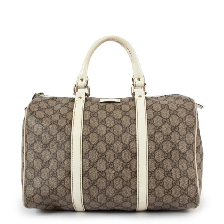 Gucci supreme boston bag hot sale