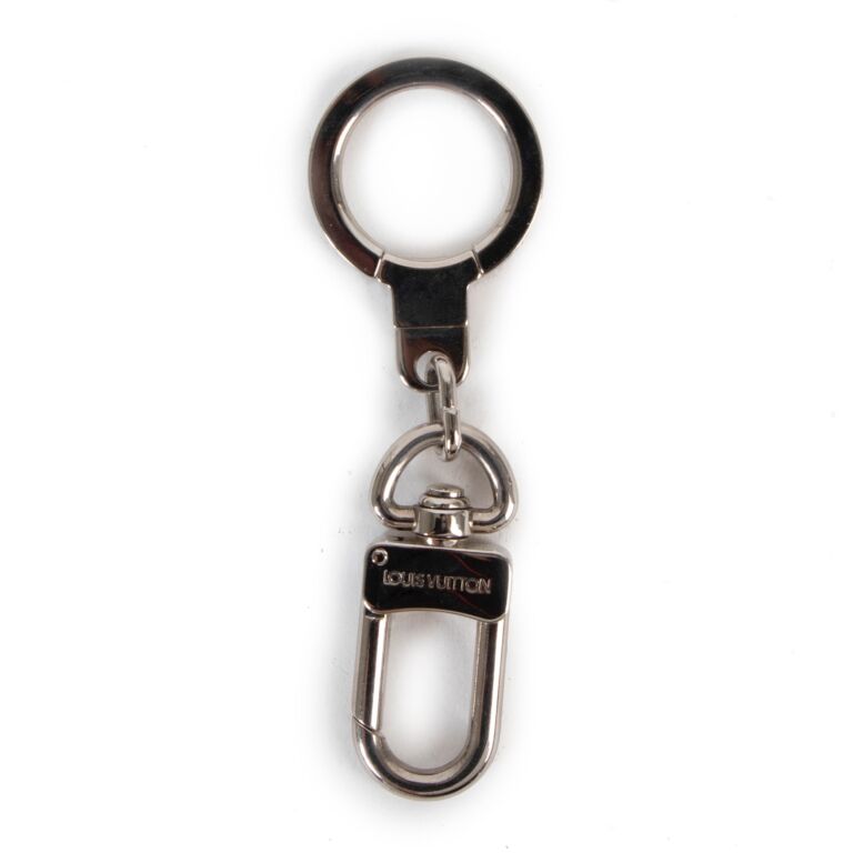 Louis Vuitton Silver Anokre Key Holder/Bag Charm ○ Labellov