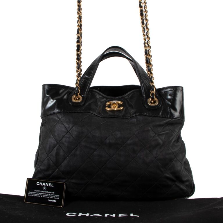 Chanel quilted calfskin shop leather handbag