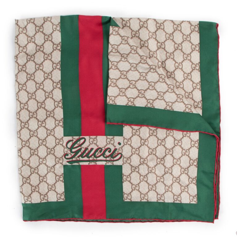 Satin gucci on sale scarf
