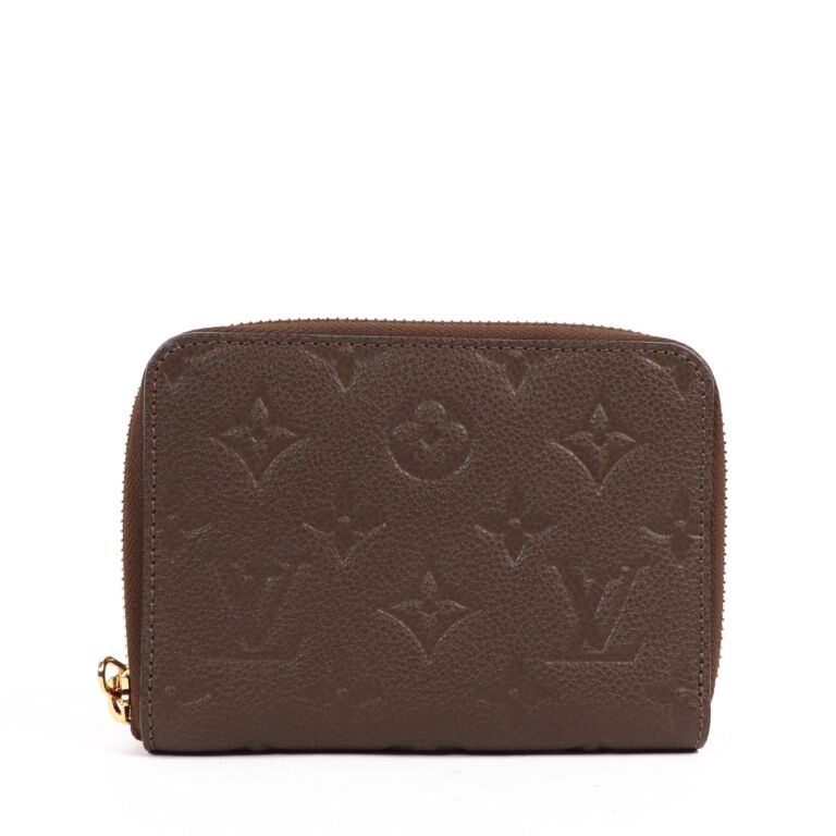 LOUIS VUITTONAuth Monogram Empreinte Portefeuille Secret Compact M6029