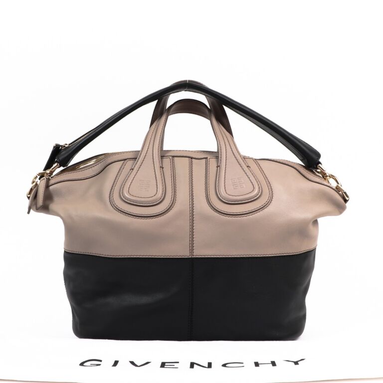 Authentic Vintage Givenchy Bag Purse Black Genuine Leather