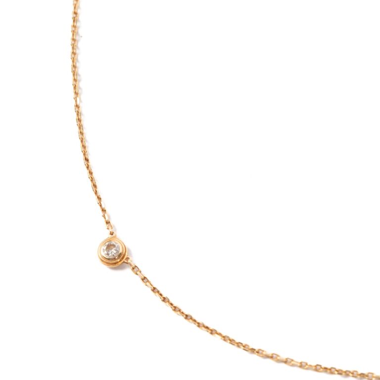 Second hand shop cartier necklace