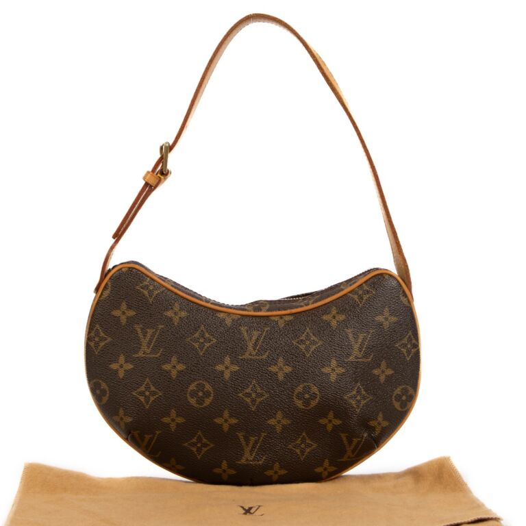 LOUIS VUITTON Monogram Canvas Croissant MM Shoulder Bag