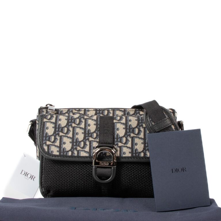 Christian Dior Oblique Mini Dior-8 Crossbody Bag ○ Labellov