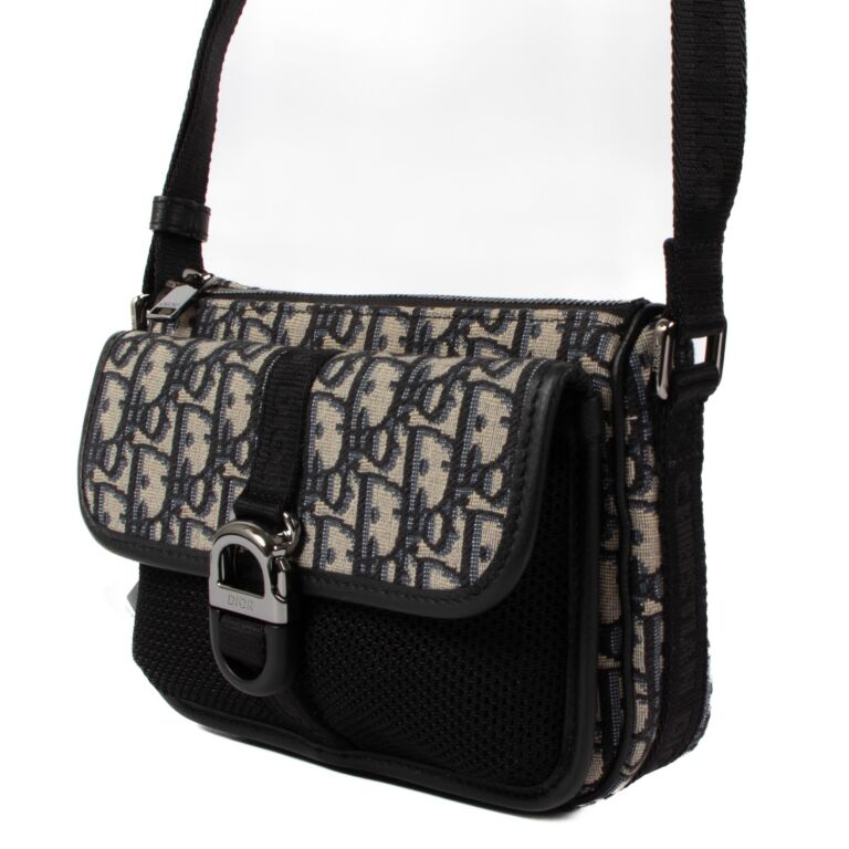 Christian Dior Oblique Mini Dior-8 Crossbody Bag ○ Labellov
