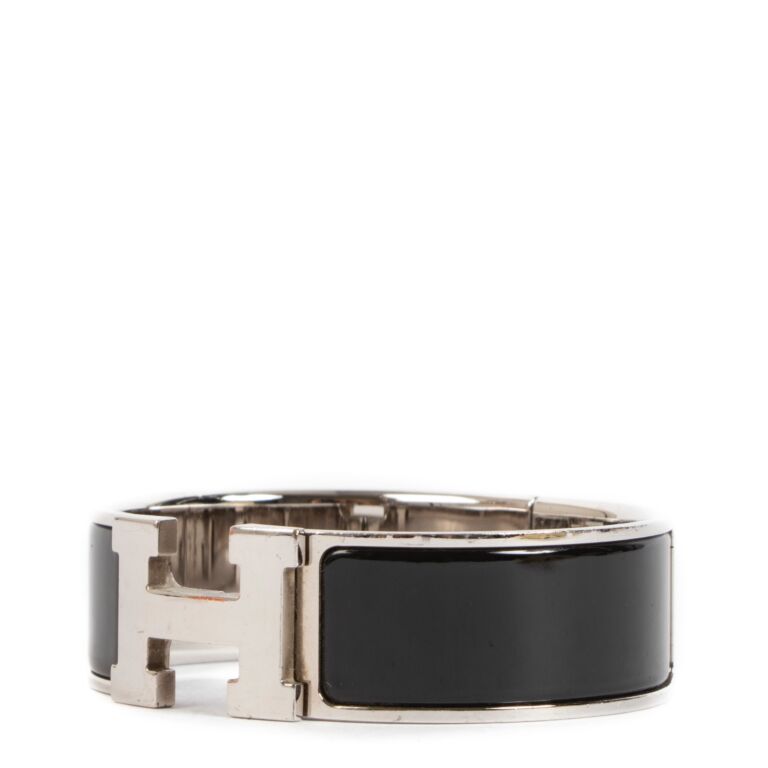 Hermes black bracelet store
