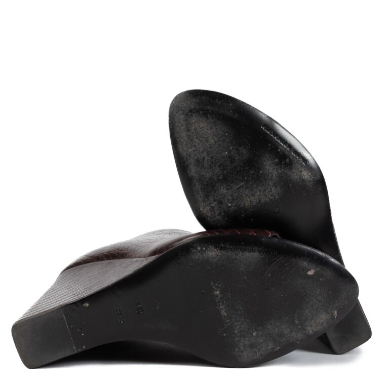 Alexander wang wedge discount sandals