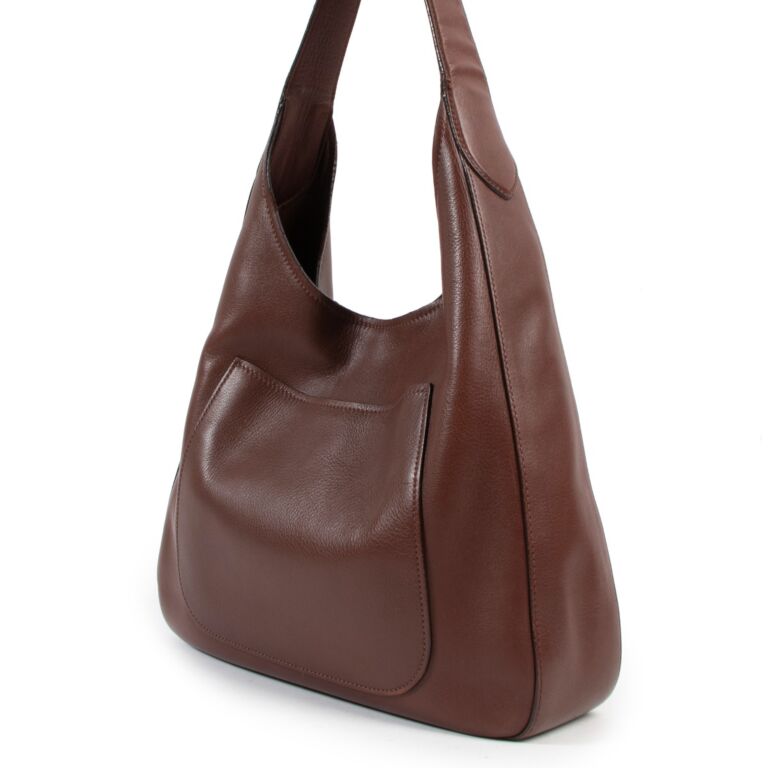 Prada leather hobo shoulder bag outlet