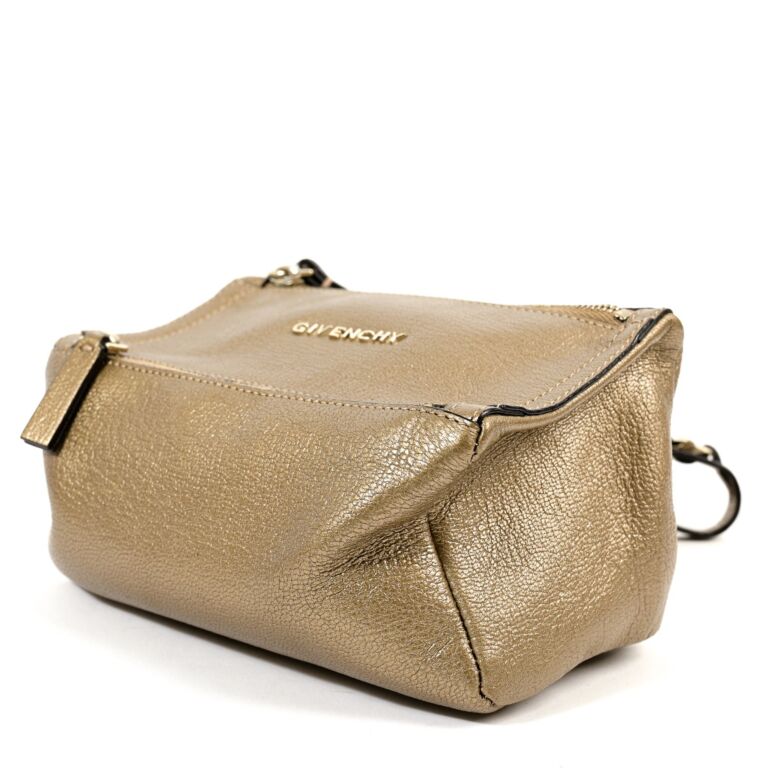Givenchy Bronze Pandora Clutch Labellov Buy and Sell