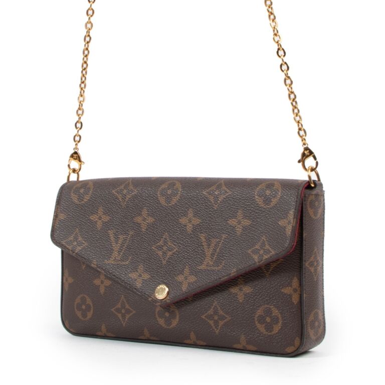 monogram louis vuitton pochette felicie