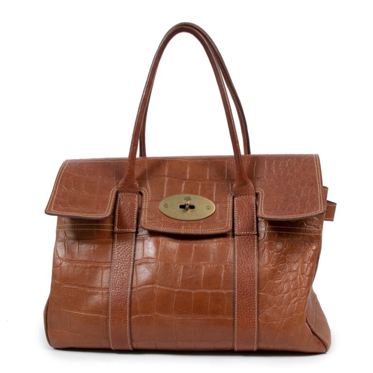 Mulberry bayswater crocodile hotsell bag