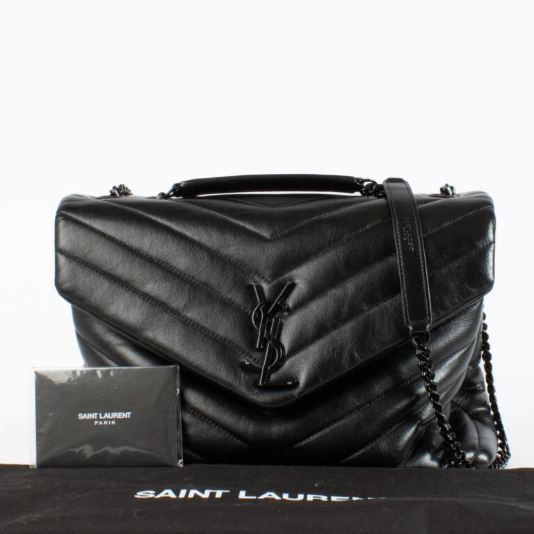 Saint Laurent So Black Medium Loulou Bag ○ Labellov ○ Buy